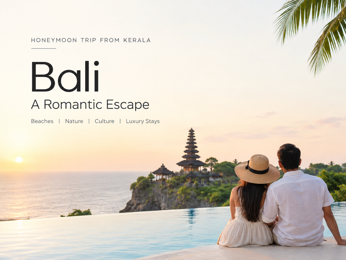 Bali Honeymoon Sunset Escape
